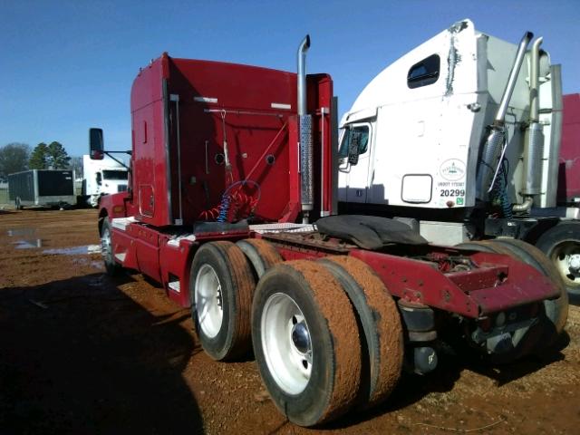 1XKADB9X91J865540 - 2001 KENWORTH CONSTRUCTI RED photo 3