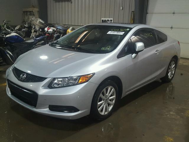 2HGFG3B82CH508269 - 2012 HONDA CIVIC EX SILVER photo 2