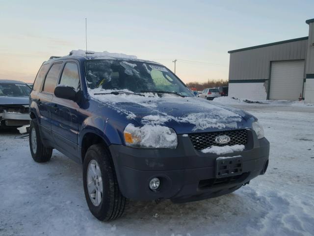 1FMYU93147KA42990 - 2007 FORD ESCAPE XLT BLUE photo 1