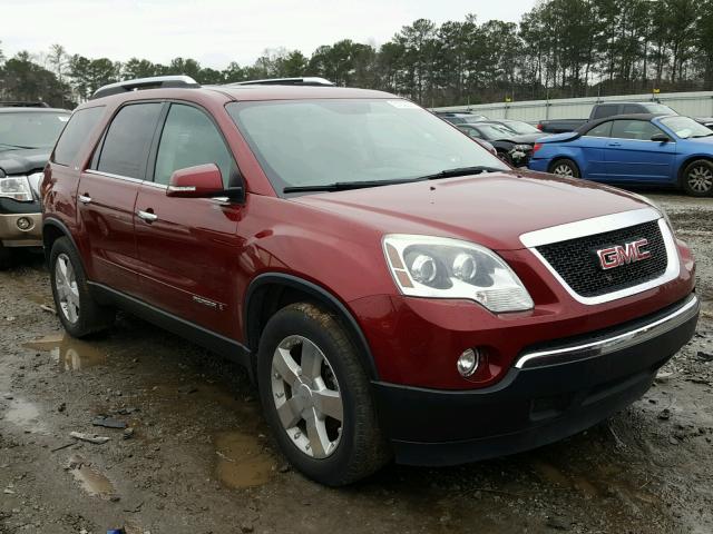 1GKER23748J272190 - 2008 GMC ACADIA SLT წითელი ფოტო 1