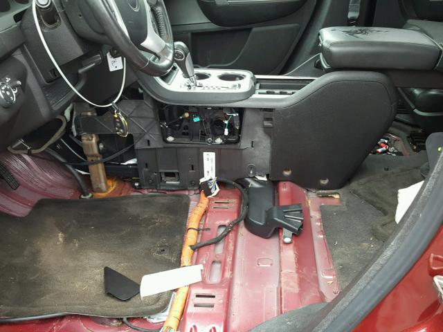 1GKER23748J272190 - 2008 GMC ACADIA SLT წითელი ფოტო 9