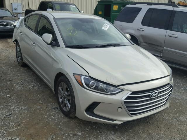 KMHD84LF7HU171278 - 2017 HYUNDAI ELANTRA SE TAN photo 1