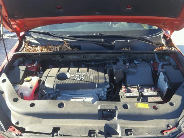 JTMDF4DV7AD038767 - 2010 TOYOTA RAV4 LIMIT RED photo 7
