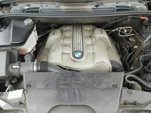 5UXFB53534LV00620 - 2004 BMW X5 4.4I BLACK photo 7