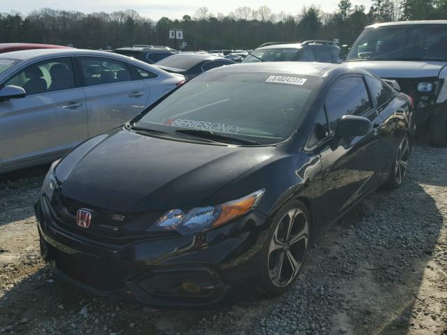 2HGFG4A52FH701345 - 2015 HONDA CIVIC SI BLACK photo 2