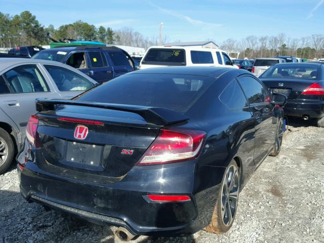 2HGFG4A52FH701345 - 2015 HONDA CIVIC SI BLACK photo 4