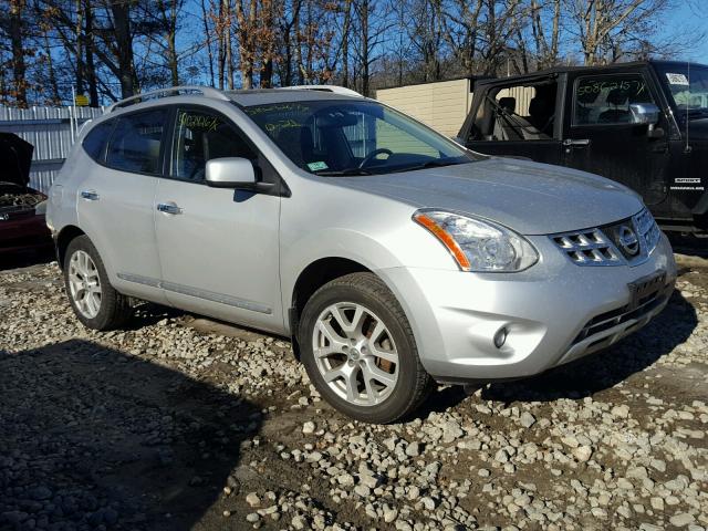 JN8AS5MV8BW673608 - 2011 NISSAN ROGUE S SILVER photo 1