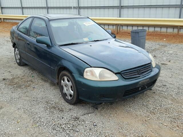 1HGEJ8146YL108833 - 2000 HONDA CIVIC EX 绿色 照片 1
