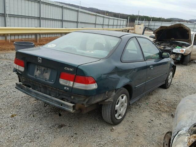 1HGEJ8146YL108833 - 2000 HONDA CIVIC EX 绿色 照片 4