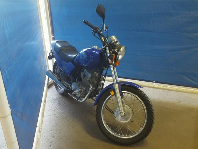 JH2MC2404PK202246 - 1993 HONDA CB250 BLUE photo 1