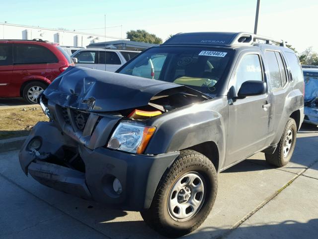 5N1AN08U87C521002 - 2007 NISSAN XTERRA OFF GRAY photo 2