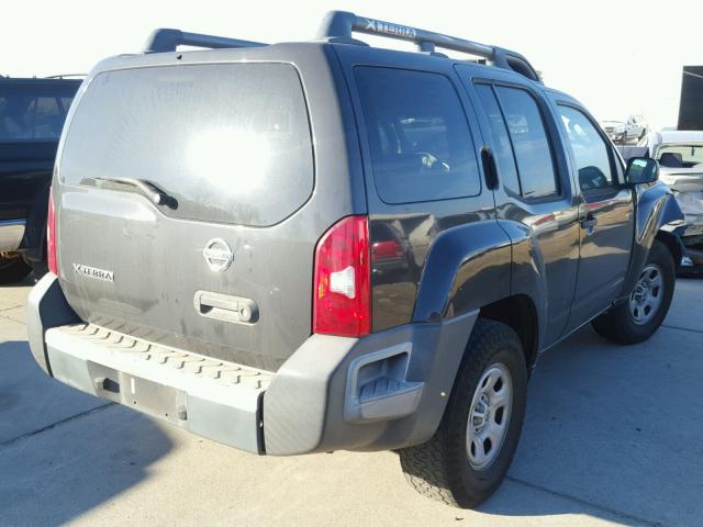 5N1AN08U87C521002 - 2007 NISSAN XTERRA OFF GRAY photo 4