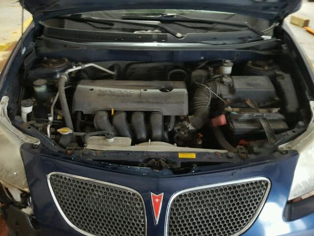 5Y2SM63815Z424954 - 2005 PONTIAC VIBE BLUE photo 7