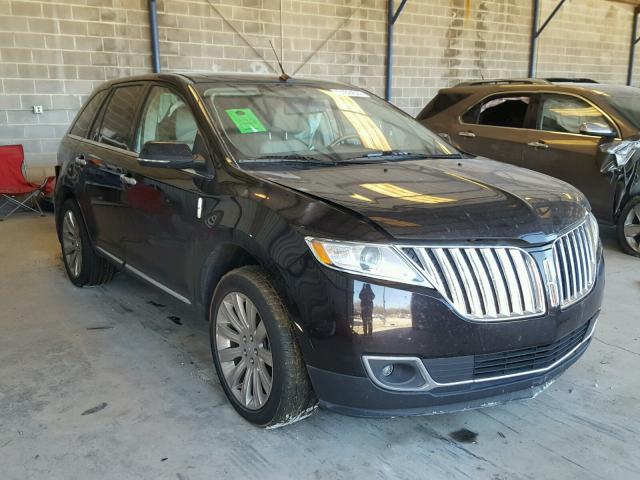 2LMDJ6JK1FBL22574 - 2015 LINCOLN MKX BLACK photo 1