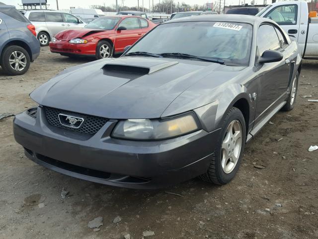 1FAFP40684F153364 - 2004 FORD MUSTANG GRAY photo 2