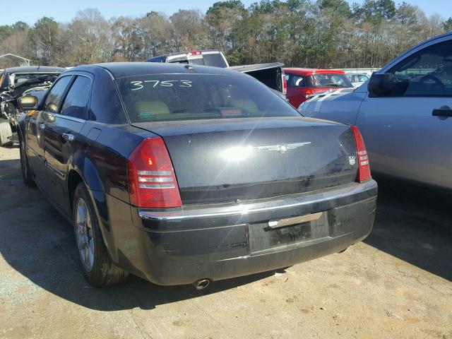 2C3KA63H77H653753 - 2007 CHRYSLER 300C BLACK photo 3