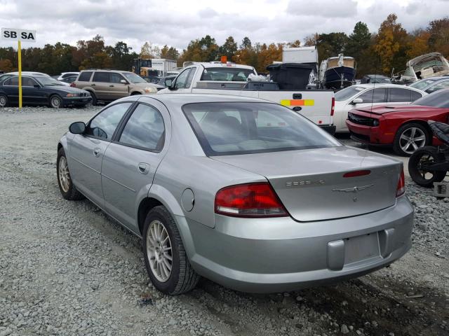 1C3EL56RX4N410477 - 2004 CHRYSLER SEBRING LX SILVER photo 3