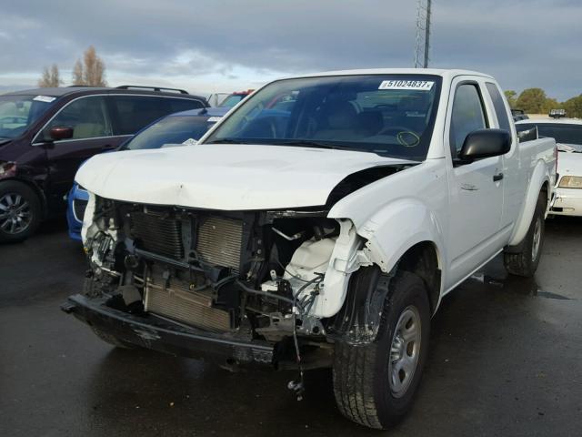 1N6BD0CT7FN758638 - 2015 NISSAN FRONTIER S WHITE photo 2