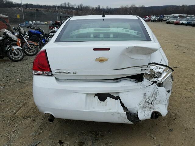 2G1WG5E30D1232834 - 2013 CHEVROLET IMPALA LT WHITE photo 9