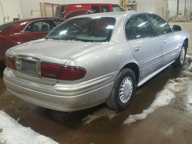 1G4HP54K844171791 - 2004 BUICK LESABRE CU GRAY photo 4