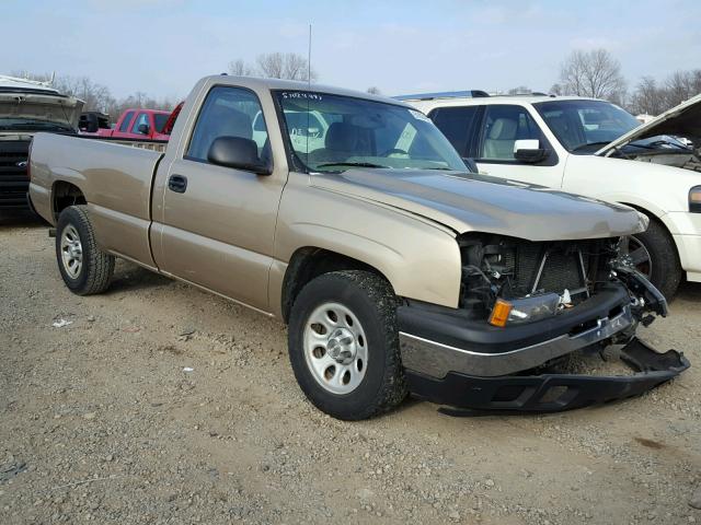 1GCEC14X27Z153012 - 2007 CHEVROLET SILVERADO GOLD photo 1