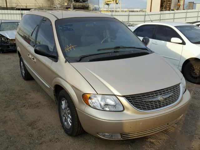 2C8GP64L41R126868 - 2001 CHRYSLER TOWN & COU GOLD photo 1