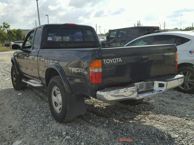 4TASN92N6XZ484426 - 1999 TOYOTA TACOMA XTR GREEN photo 3