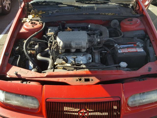 1C3XU4539PF636585 - 1993 CHRYSLER LEBARON 红色 照片 7