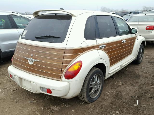 3C8FY68B45T549852 - 2005 CHRYSLER PT CRUISER CREAM photo 4