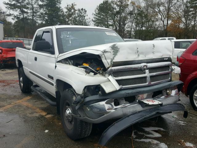 3B7KC236X1G711858 - 2001 DODGE RAM 2500 WHITE photo 1