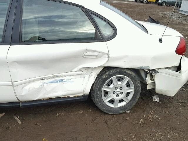 1FAFP53UX7A170328 - 2007 FORD TAURUS SE WHITE photo 9