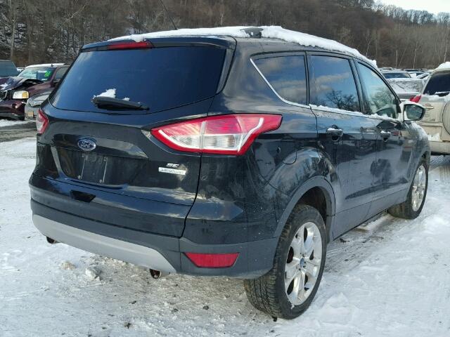 1FMCU0GXXDUA23512 - 2013 FORD ESCAPE SE BLACK photo 4