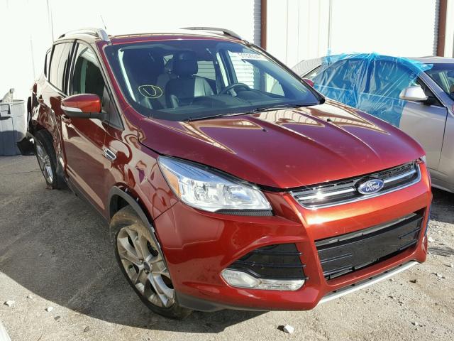 1FMCU0JX3EUD71369 - 2014 FORD ESCAPE TIT MAROON photo 1