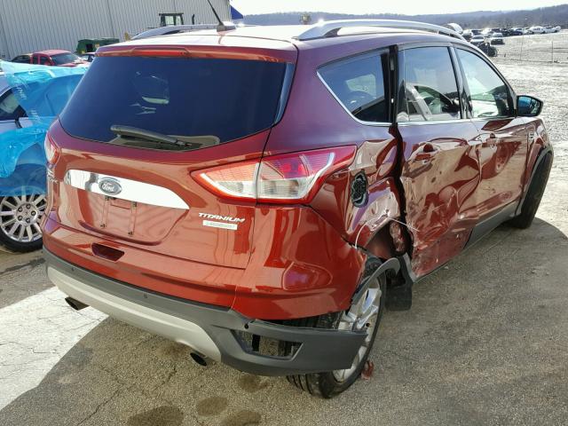 1FMCU0JX3EUD71369 - 2014 FORD ESCAPE TIT MAROON photo 4