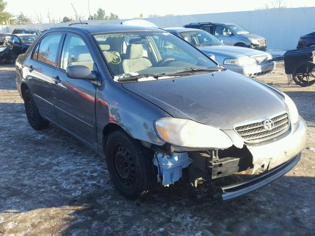 2T1BR32E28C921369 - 2008 TOYOTA COROLLA CE SILVER photo 1