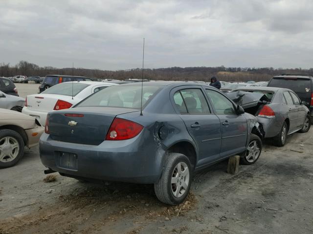 1G1AK55F967810972 - 2006 CHEVROLET COBALT LS BLUE photo 4