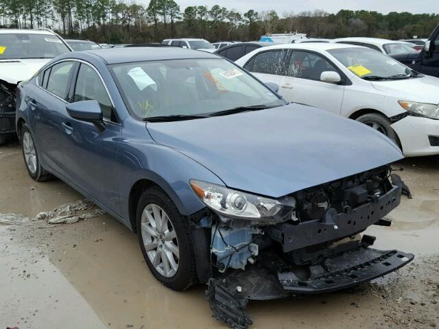 JM1GJ1U67E1143481 - 2014 MAZDA 6 SPORT BLUE photo 1