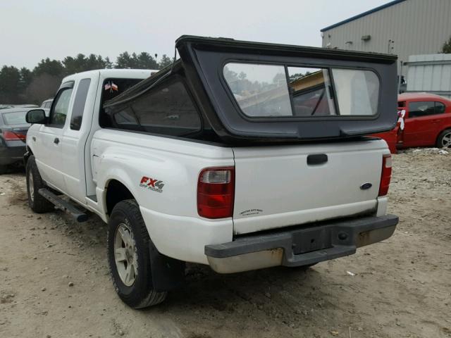 1FTZR45EX4PA34307 - 2004 FORD RANGER SUP WHITE photo 3