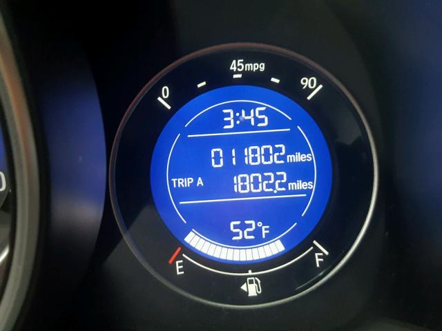 JHMGK5H51GS007879 - 2016 HONDA FIT LX أحمر صورة 8