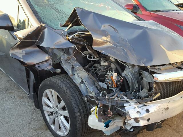 19XFB2F95CE023338 - 2012 HONDA CIVIC EXL GRAY photo 9