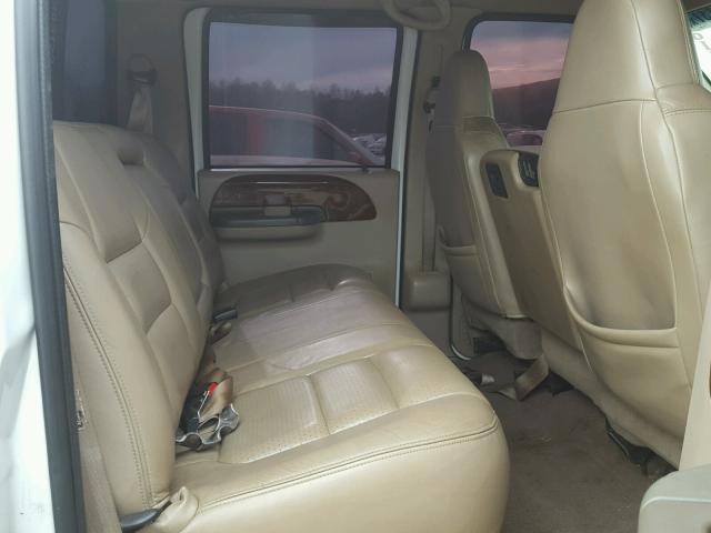 1FTNW21F81EA03106 - 2001 FORD F250 SUPER WHITE photo 6