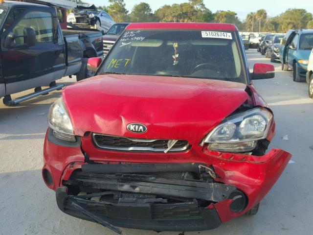 KNDJT2A66D7593970 - 2013 KIA SOUL + RED photo 9