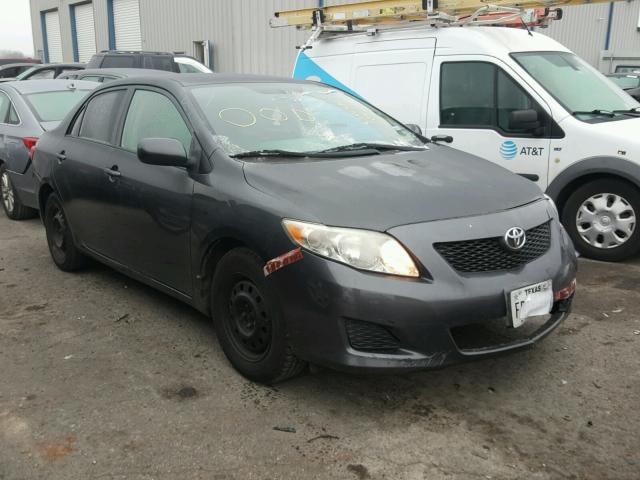 1NXBU4EE5AZ209216 - 2010 TOYOTA COROLLA BA GRAY photo 1