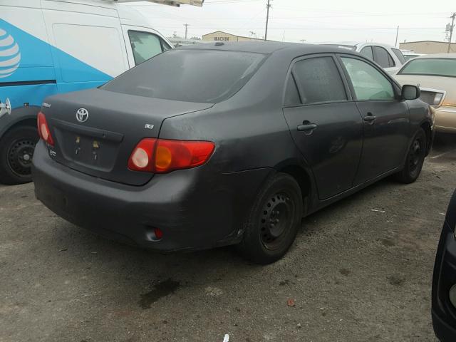 1NXBU4EE5AZ209216 - 2010 TOYOTA COROLLA BA GRAY photo 4