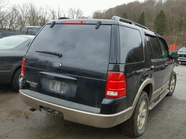 1FMZU74K93UC01761 - 2003 FORD EXPLORER E BLACK photo 4