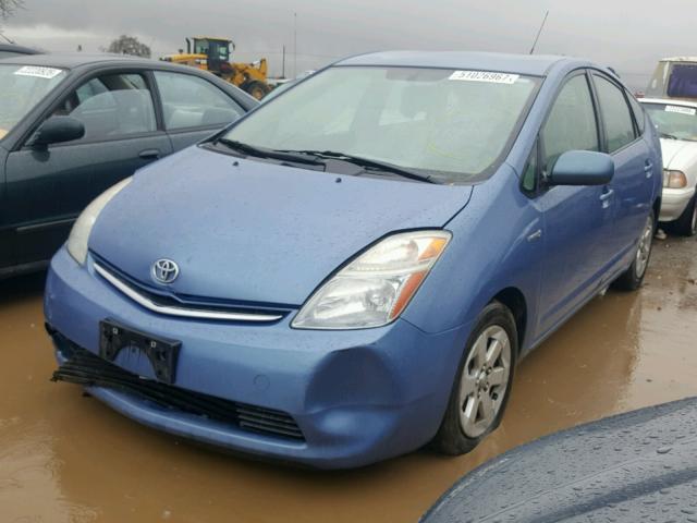 JTDKB20U777644923 - 2007 TOYOTA PRIUS BLUE photo 2