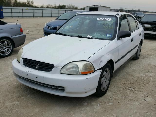 JHMEJ6672VS034302 - 1997 HONDA CIVIC LX WHITE photo 2