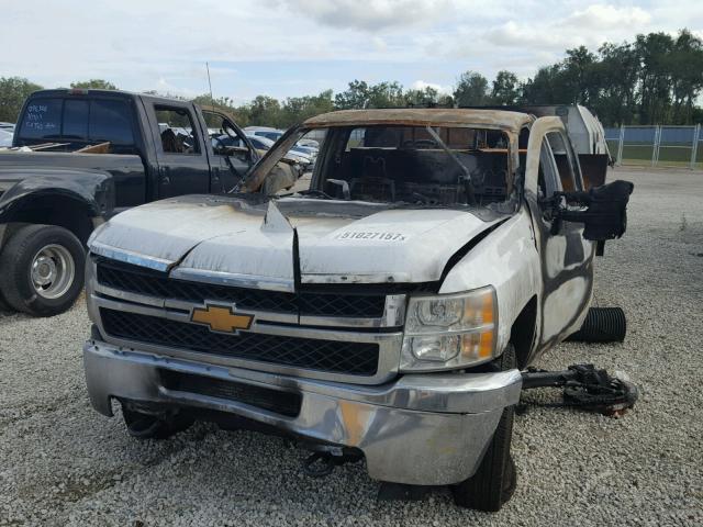 1GB0CVCGXDF212635 - 2013 CHEVROLET SILVERADO BURN photo 2