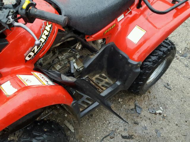 JSAAJ51A532110177 - 2003 SUZUKI LTF250 RED photo 9