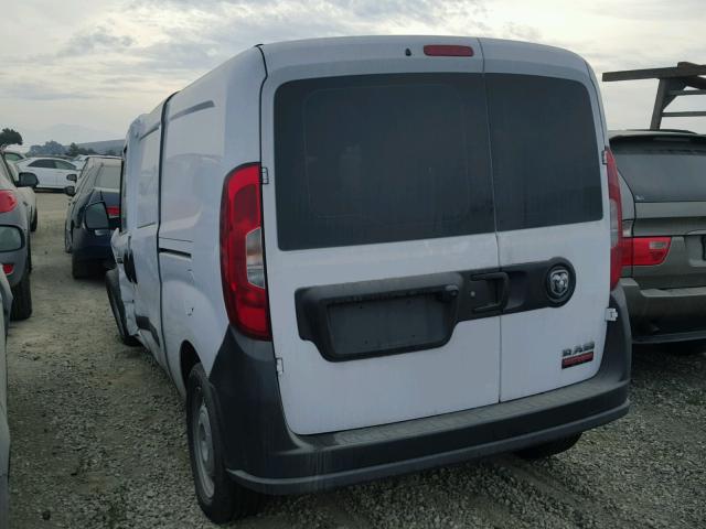 ZFBERFAT2F6A88570 - 2015 RAM PROMASTER WHITE photo 3